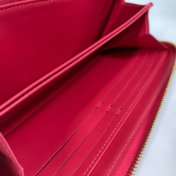 LOUIS VUITTON M81154 MonogramVernis Zippy wallet 2022 Valentine Limited Wallet - Picture 8 of 14